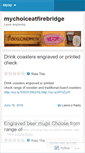 Mobile Screenshot of mychoiceatfirebridge.wordpress.com