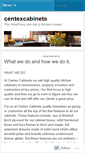 Mobile Screenshot of centexcabinets.wordpress.com