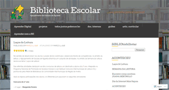 Desktop Screenshot of bibliotecaescolaragueda.wordpress.com