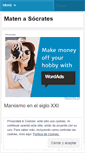 Mobile Screenshot of matenasocrates.wordpress.com
