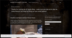 Desktop Screenshot of epstudioblog.wordpress.com