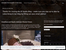 Tablet Screenshot of epstudioblog.wordpress.com