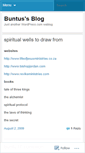 Mobile Screenshot of buntus.wordpress.com