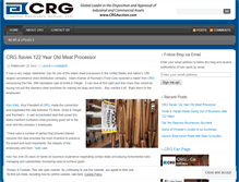 Tablet Screenshot of crgauction.wordpress.com