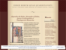 Tablet Screenshot of ibnreilly.wordpress.com