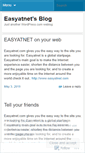 Mobile Screenshot of easyatnet.wordpress.com
