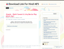 Tablet Screenshot of musicmirchi.wordpress.com