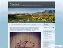 Tablet Screenshot of amicodivino.wordpress.com