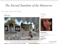 Tablet Screenshot of eternalmetaverse.wordpress.com