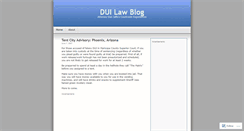 Desktop Screenshot of danjaffelaw.wordpress.com