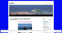 Desktop Screenshot of iluntzar.wordpress.com