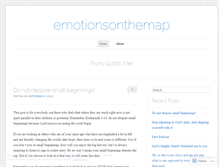 Tablet Screenshot of emotionsonthemap.wordpress.com