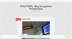 Desktop Screenshot of fuadtopa.wordpress.com