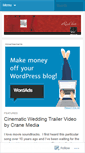 Mobile Screenshot of cranemedia.wordpress.com
