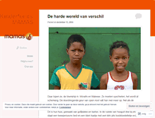 Tablet Screenshot of kinderfondsmamas.wordpress.com