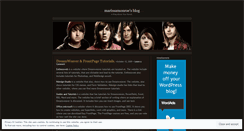 Desktop Screenshot of marissamonre.wordpress.com