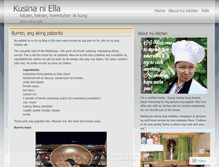 Tablet Screenshot of kusinaniella.wordpress.com