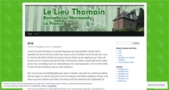 Desktop Screenshot of lieuthomain.wordpress.com