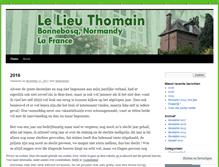 Tablet Screenshot of lieuthomain.wordpress.com