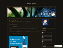 Tablet Screenshot of designsbydede.wordpress.com