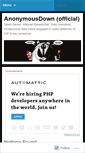 Mobile Screenshot of anonymousdown.wordpress.com