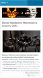 Mobile Screenshot of halloweenisanarchy.wordpress.com