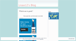 Desktop Screenshot of lisaa12.wordpress.com