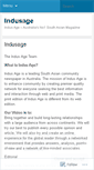 Mobile Screenshot of indusage.wordpress.com