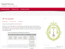 Tablet Screenshot of nuptialnervosa.wordpress.com