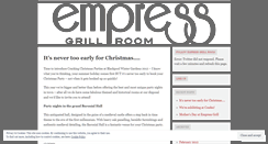 Desktop Screenshot of empressgrill.wordpress.com