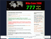 Tablet Screenshot of mikecane2008.wordpress.com