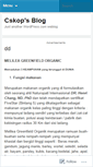 Mobile Screenshot of cskop.wordpress.com