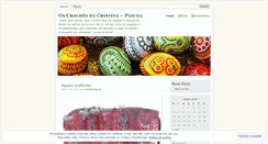 Desktop Screenshot of pascoadacristina.wordpress.com