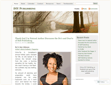 Tablet Screenshot of diypublishing.wordpress.com