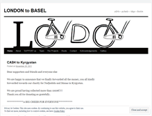 Tablet Screenshot of londontobasel.wordpress.com