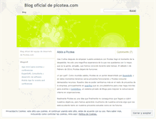 Tablet Screenshot of picotea.wordpress.com
