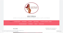 Desktop Screenshot of joliedoula.wordpress.com