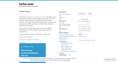 Desktop Screenshot of forfur.wordpress.com