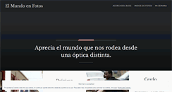 Desktop Screenshot of elmundoenfotos.wordpress.com