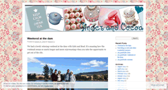 Desktop Screenshot of gingerandcocoa.wordpress.com