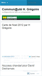 Mobile Screenshot of hgregoire.wordpress.com