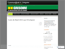 Tablet Screenshot of hgregoire.wordpress.com