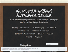 Tablet Screenshot of drmester.wordpress.com