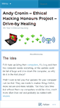 Mobile Screenshot of andyrussellcronin.wordpress.com