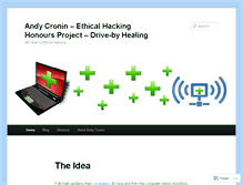 Tablet Screenshot of andyrussellcronin.wordpress.com