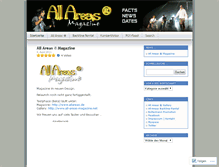 Tablet Screenshot of allareas.wordpress.com