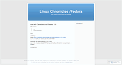 Desktop Screenshot of fedoragnome.wordpress.com
