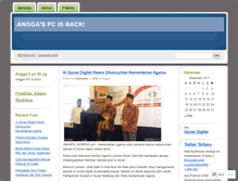 Tablet Screenshot of anggapc.wordpress.com
