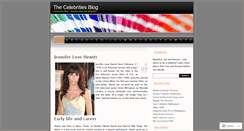 Desktop Screenshot of celebritiesblog.wordpress.com