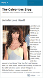 Mobile Screenshot of celebritiesblog.wordpress.com